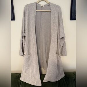 DONNI. Light Gray Women's Cardigan